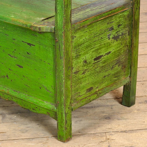 Image 1 of Antique Pine Bench, 1930’s