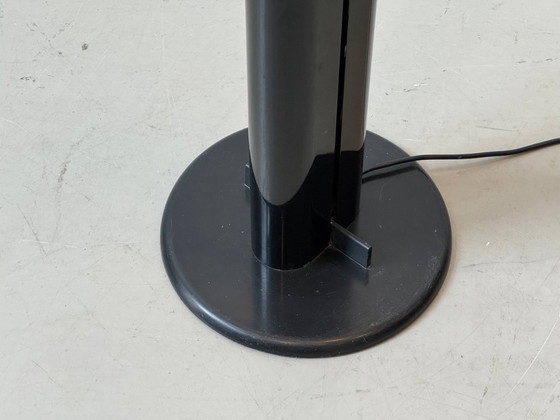 Image 1 of Lampada da terra nera Megaron di Gianfranco Frattini per Artemide, anni '70