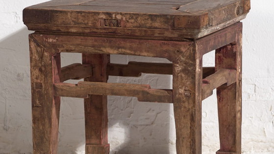 Kleiner antiker Beistelltisch (ca. 1850) #1 – Beistelltische (photo 3 of 16)