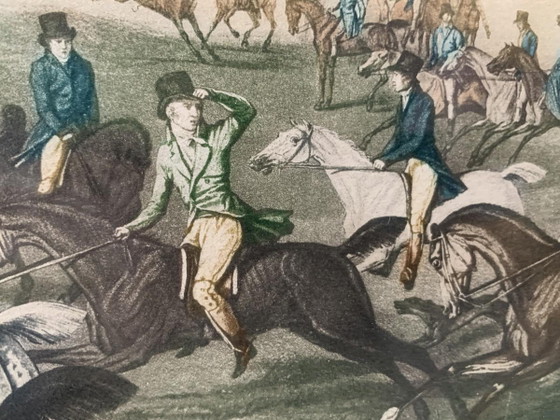 Carle Vernet, La Course, Stich, Späte 1800er – Lithographien & Drucke (photo 9 of 14)