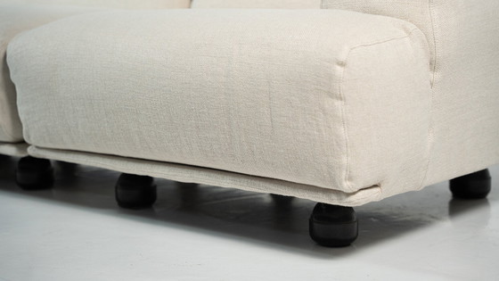 Image 1 of Mid Century Modular Fiandra Sofa By Vico Magistretti, Cassina, Italy,1970S