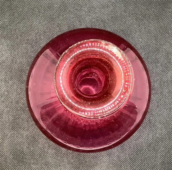 Image 1 of Vintage Pink Carafe Murano