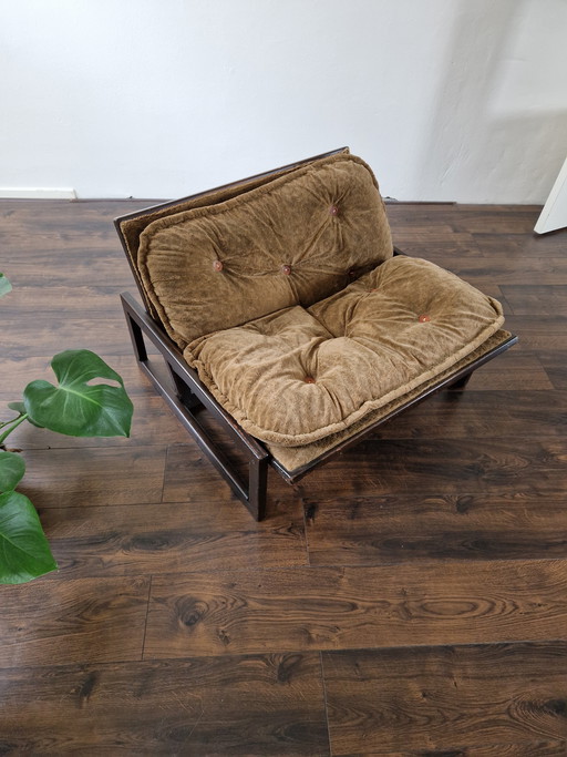 AFRA & TOBIA SCARPA POUR CASSINA LA CHAISE LONGUE CARLOTTA, ANNÉES 1960