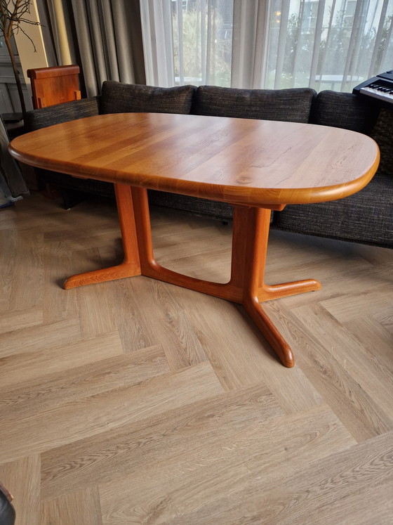 Image 1 of Mesa de comedor de teca de Glostrup