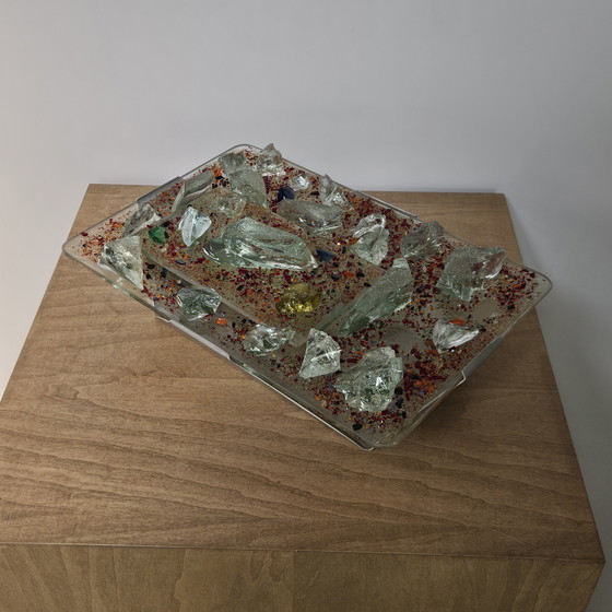 Image 1 of Applique vintage en verre Cosack Leuchten