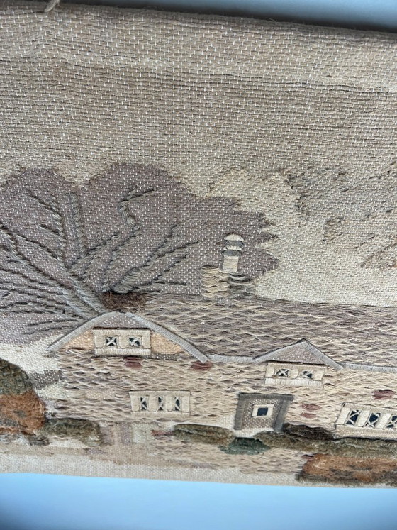 Tapisserie vintage maison de campagne – Décorations murales, Textile, Wool (photo 9 of 11)