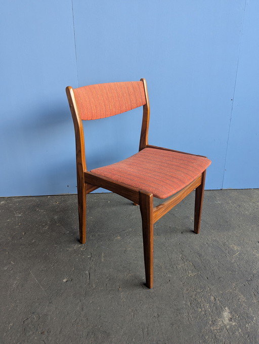 Silla danesa vintage de teca - Lindebjerg Stolefabrik