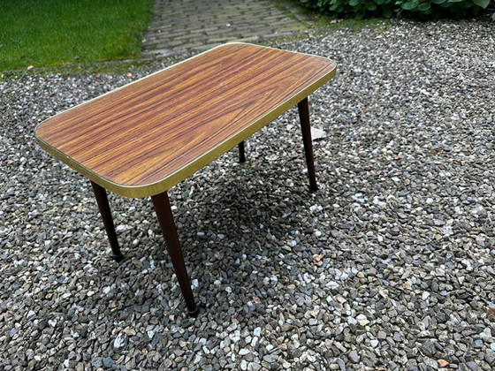 Image 1 of Retro Midcentury Vaza-Roden Beistelltisch