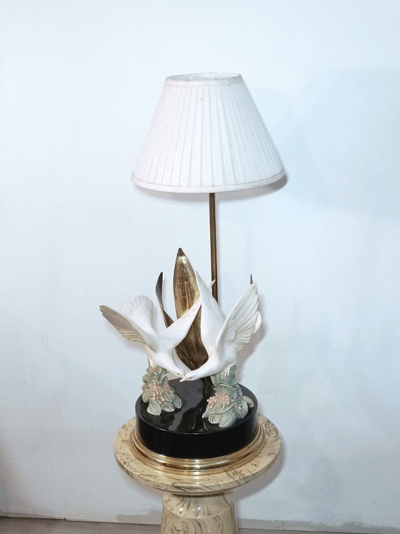 Image 1 of Lámpara de mesa decorativa, Italia, década de 1970.