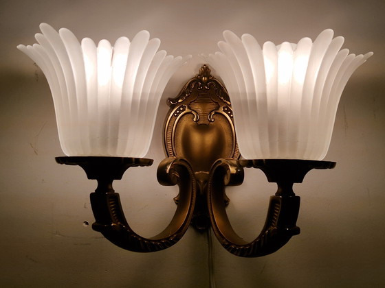 Image 1 of Lámpara de pared doble clásica 