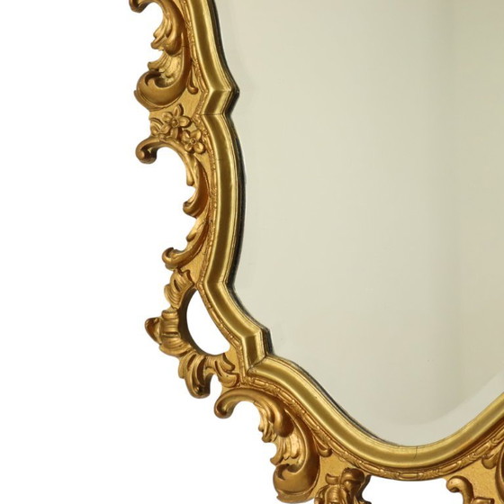 Image 1 of Vergulde Deknudt Rococo Stijl Spiegel 