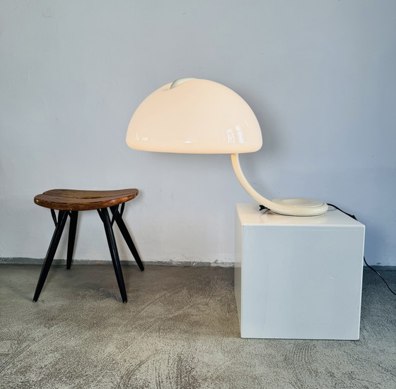 Image 1 of SERPENTE SWIVEL TABLE LAMP BY ELIO MARTINELLI FOR MARTINELLI LUCE, ITALY, 1965