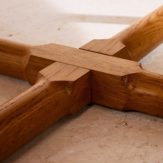 Image 1 of MK10633 Table de salle à manger en chêne restaurée par Kurt Østervig pour Jason Møbler