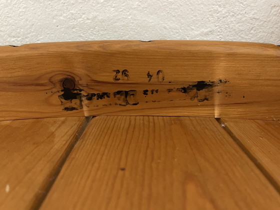 Image 1 of Chaises de salle à manger en pin, style vintage danois, Rainer Daumiller