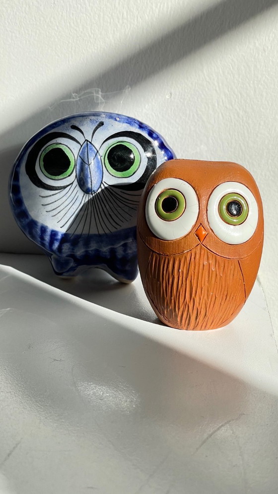 Image 1 of Gufi in ceramica vintage fatti a mano