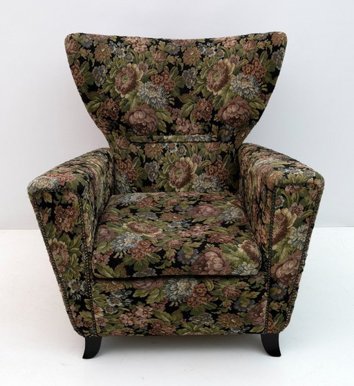 Gugliemo Ulrich Art Deco Italian Armchair, 1940s