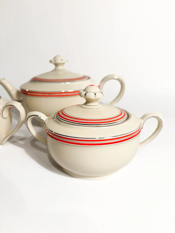 1940s Bavarian Hand-painted Porcelain Tea Set – Table accessories (photo 2 of 6)