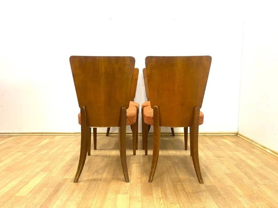 Image 1 of Satz von 4 Stühlen, Jindřich Halabala, 1960er Jahre, Tschechoslowakei