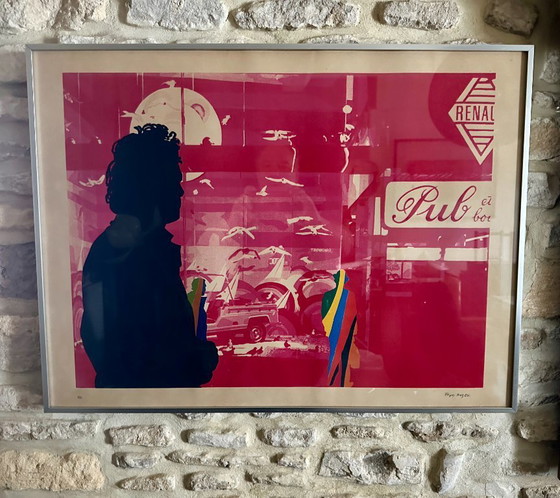 Image 1 of GERARD FROMANGER / SERIGRAPHIE ORIGINALE 1972