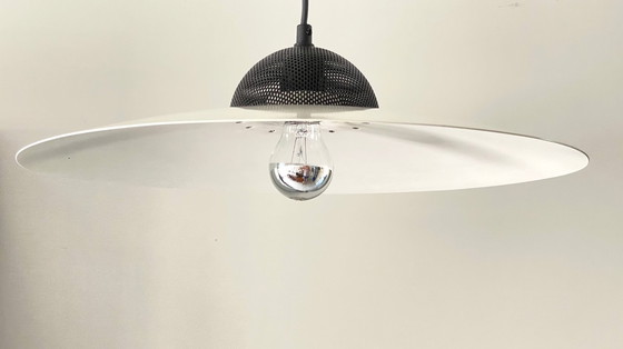 Image 1 of Aluminium hanglamp, Frankrijk, jaren 60/70