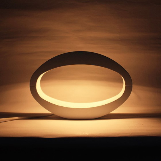 Image 1 of Vintage "Berio" Witte Lamp - Massief België