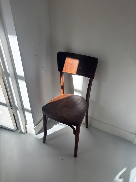 4 sedie Thonet originali vintage modello 32 – Sedie da pranzo, Legno (photo 7 of 7)