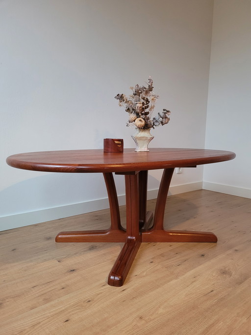 Mesa de centro Dyrlund. Diseño danés años 60