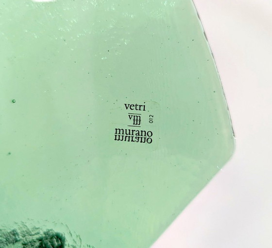 Image 1 of Paire d'appliques murales en verre de Murano Vetri, Italie, années 1980