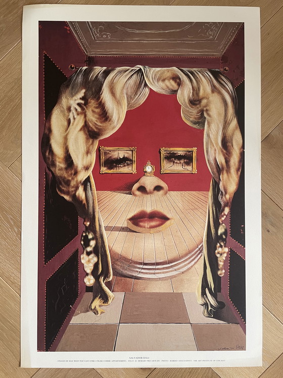 Image 1 of Salvador Dali, Visage de Mae West Pouvant Entre Utilise Comme Appartement, 1934-35, copyright Demart Pro Arte BV, The Art Instit