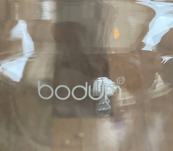 Image 1 of Bodum - Rotondo - Ciotola vintage per cioccolato in vetro con supporto in metallo design Carsten Jörgensen incl. scatola