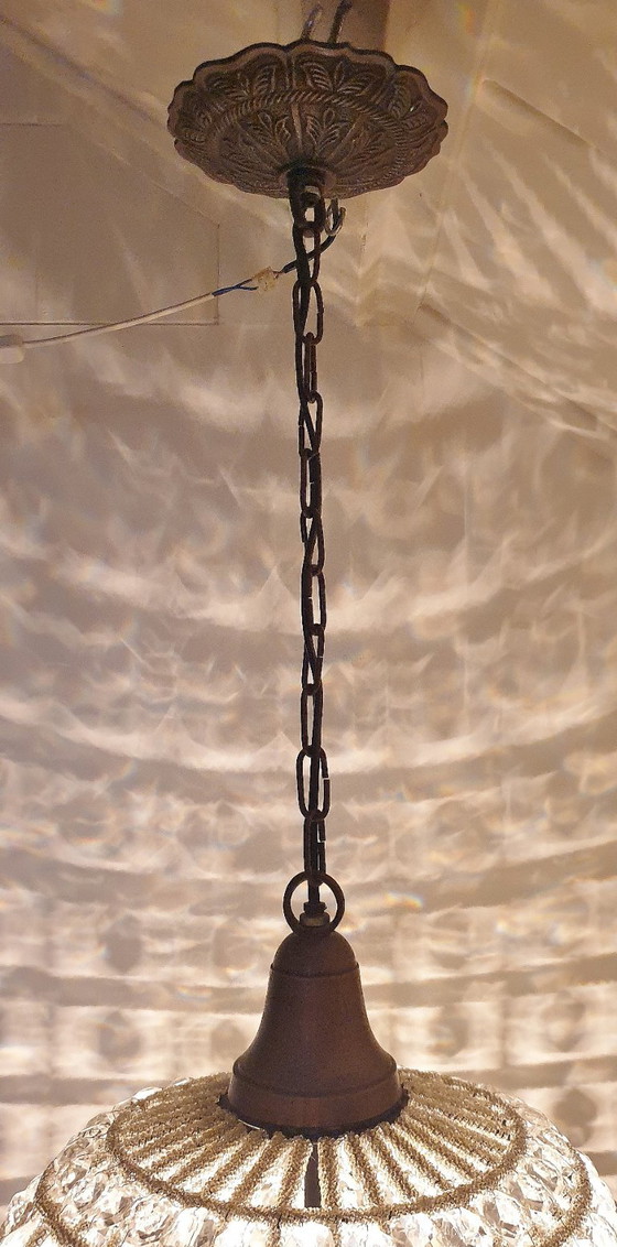 Grote Zeldzame Empire Stijl Kasbah Hanglamp Kristal – Hanglampen, Metal, Crystal (photo 12 of 26)