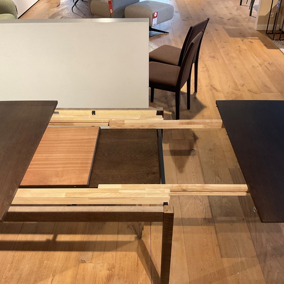 Image 1 of Table de salle à manger Skovby SM107 - 160x101 extensible