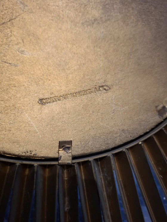 Image 1 of Espejo solar de 83 cm de Chaty Vallauris, firmado en 1960.