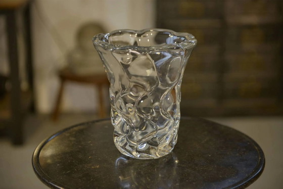 Crystal vase signed Daum Nancy France 1970s – Glass, Vintage (photo 6 of 7)