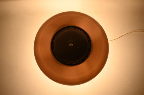 Brumbury Lamp by Luigi Massoni for Harvey Guzzini, 1970s – Table lamps, Metal, Plastic (photo 9 of 15)
