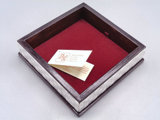 Image 1 of 925 zilveren etui 15x15