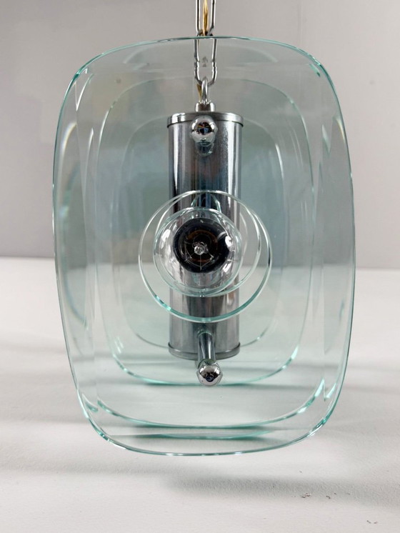 Image 1 of Lámpara colgante/lámpara de techo, Fontana Arte, Italia, década de 1970