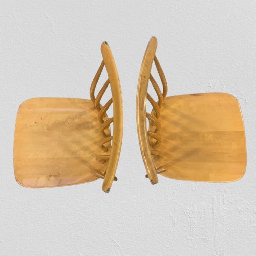 Image 1 of Gewölbte Stühle von Åkerblom & Eklöf für Åkerblom