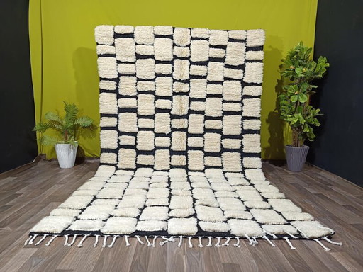 Tappeto berbero 4/3 m – vloerkleden en tapijten, Wool
