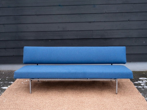 Vintage Gelderland sofa bed | Rob Parry daybed sofa | Blue