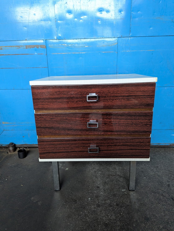 Image 1 of Vintage Danish chest of drawers - 1970s