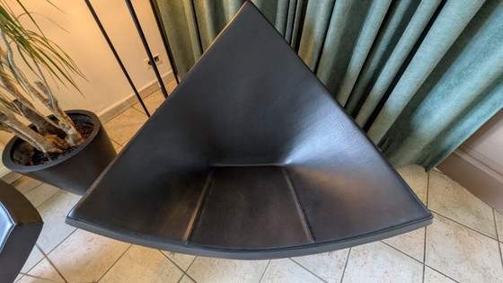 Set di 2 Poltrone Vitra Coconut originali – George Nelson (2001) – Condizioni assolute perfette – Leather (photo 6 of 8)