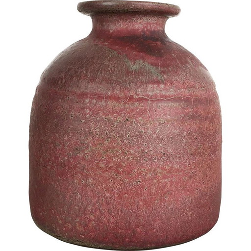 Vintage ceramic pottery vase by Piet Knepper for Mobach, Netherlands 1960