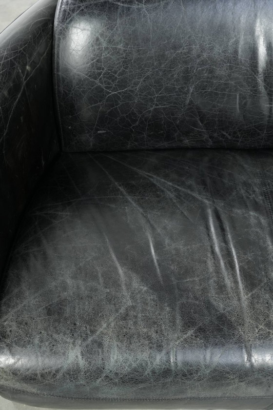 Image 1 of Atemberaubende und einzigartige Zweisitzer-Sitzbank im Aviator-Design aus Rindsleder