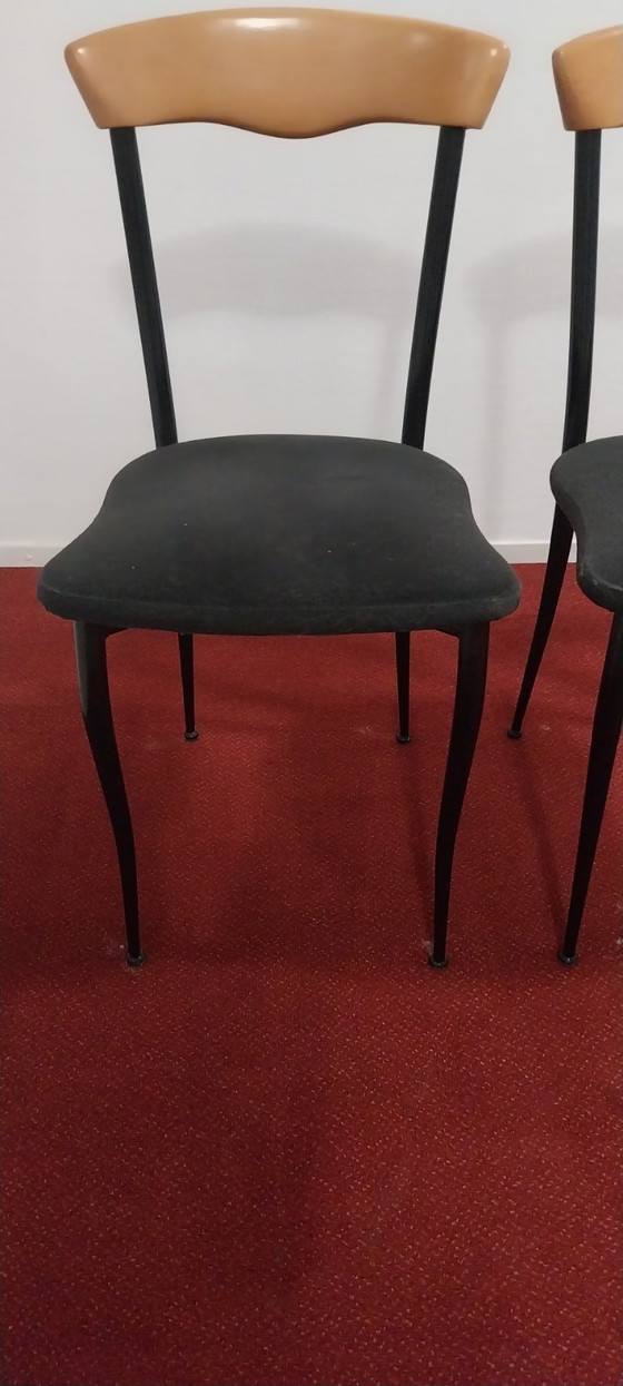 Image 1 of 4 chaises de salle à manger