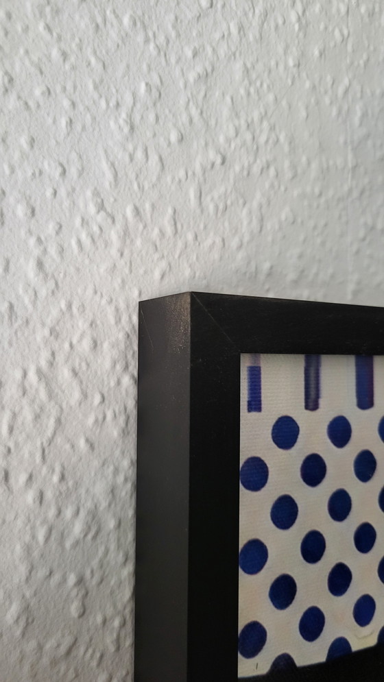 Image 1 of Lichtenstein "La Monja" XXL 212x140 cm en un marco magnético HALBE