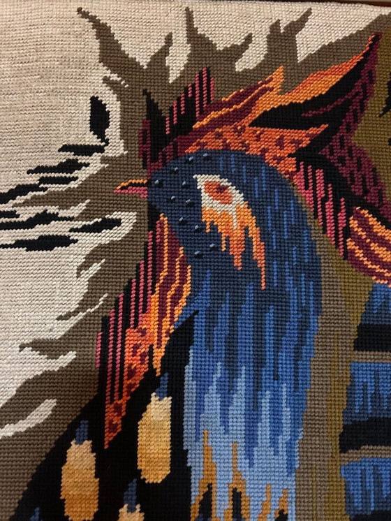 Image 1 of tapiz al estilo de Jean Lurçat