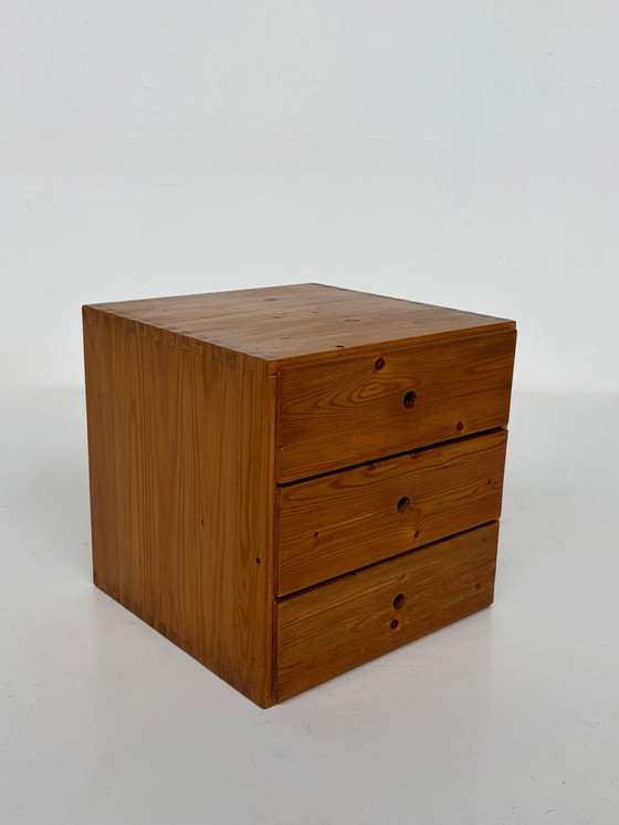 Vintage grenen ladekast van Ate van Apeldoorn – Woodwork Hattem – Ladekasten, Dutch Design Style (photo 9 of 9)