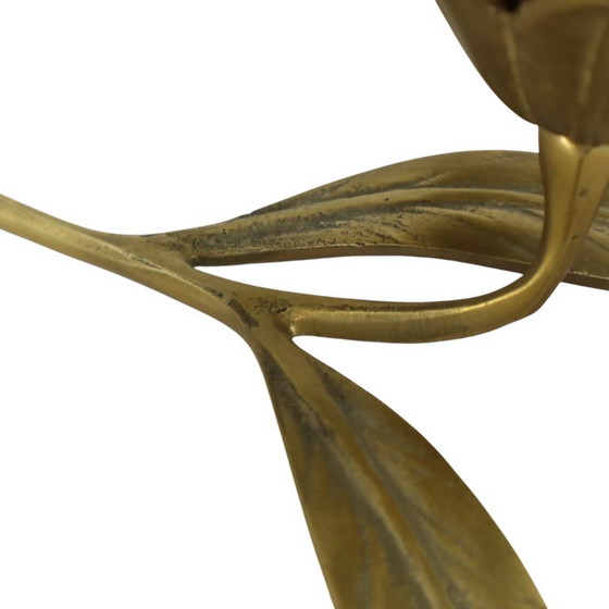 Posacenere con scultura a forma di giglio in ottone, stile metà secolo. – Oggetti decorativi, Brass (photo 15 of 18)