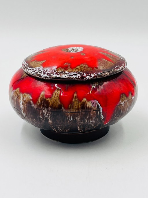 Vallauris rote Bonboniere